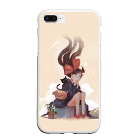 Чехол для iPhone 7Plus/8 Plus матовый с принтом Kiki’s Delivery Service в Екатеринбурге, Силикон | Область печати: задняя сторона чехла, без боковых панелей | kiki’s delivery service | аниме | ведьмина служба доставки | мультфильм