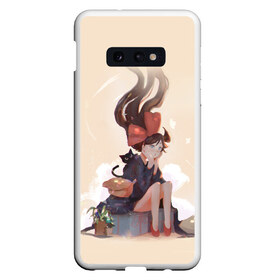 Чехол для Samsung S10E с принтом Kiki’s Delivery Service в Екатеринбурге, Силикон | Область печати: задняя сторона чехла, без боковых панелей | kiki’s delivery service | аниме | ведьмина служба доставки | мультфильм