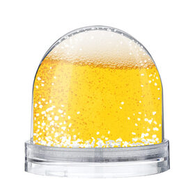 Снежный шар с принтом Пиво в Екатеринбурге, Пластик | Изображение внутри шара печатается на глянцевой фотобумаге с двух сторон | пенное | хмельное