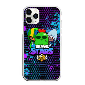 Чехол для iPhone 11 Pro Max матовый с принтом BRAWL STARS TRIO в Екатеринбурге, Силикон |  | Тематика изображения на принте: 8 bit | 8 бит | bibi | brawl | brawl stars | crow | leon | spike | sprout | stars | бравл | бравл старс | браво старс | игра | компьютерная | кров | леон | онлайн | старс