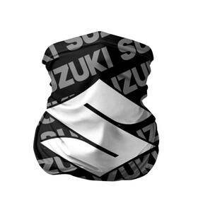 Бандана-труба 3D с принтом SUZUKI (9) в Екатеринбурге, 100% полиэстер, ткань с особыми свойствами — Activecool | плотность 150‒180 г/м2; хорошо тянется, но сохраняет форму | suzuki | авто | автомобиль | сузуки
