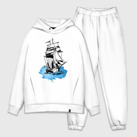 Мужской костюм хлопок OVERSIZE с принтом Корабль в Екатеринбурге,  |  | captain | fashion | ocean | sail | sailor | sea | ship | style | travel | water | yacht | вода | капитан | корабль | матрос | мода | море | океан | парус | путешествие | свобода | солнце | стиль | яхта