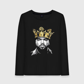 Женский лонгслив хлопок с принтом Ice Cube King в Екатеринбурге, 100% хлопок |  | 2pac | black | compton | dog | dr dre | hip hop | ice cube | king | nwa | rap | snoop dogg | west coast | westside | айс кьюб | гангстер | голос улиц | король | микрофон | музыка | рифма | рэп | рэпер | хип хоп