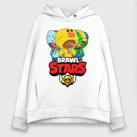 Женское худи Oversize хлопок с принтом BRAWL STARS LEON SKINS в Екатеринбурге, френч-терри — 70% хлопок, 30% полиэстер. Мягкий теплый начес внутри —100% хлопок | боковые карманы, эластичные манжеты и нижняя кромка, капюшон на магнитной кнопке | bibi | brawl stars | coach mike | crow | leon | leon shark | max | mecha crow | mr.p | phoenix | sally leon | spike | sprout | tara | unicorn | virus 8 bit | werewolf | ворон | оборотень