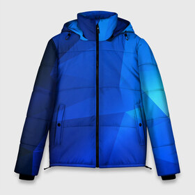 Мужская зимняя куртка 3D с принтом SHADES OF BLUE в Екатеринбурге, верх — 100% полиэстер; подкладка — 100% полиэстер; утеплитель — 100% полиэстер | длина ниже бедра, свободный силуэт Оверсайз. Есть воротник-стойка, отстегивающийся капюшон и ветрозащитная планка. 

Боковые карманы с листочкой на кнопках и внутренний карман на молнии. | geometry | kaleidoscope | pattern | pilygon | polyscape | space | textures | tie dye | абстракт | броня | вселенная | геометрия | города | каледоскоп | космос | паттерн | полигон | полискейп | природа | тай дай | текстура | текстуры