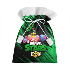 Подарочный 3D мешок с принтом SPROUT BRAWL STARS в Екатеринбурге, 100% полиэстер | Размер: 29*39 см | brawl | brawl stars | brawl stars sprout | clash | sprout | tropical sprout | бравл старс | игра | мобильные игры | спраут | тропический спрут