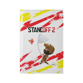 Обложка для паспорта матовая кожа с принтом STANDOFF 2 в Екатеринбурге, натуральная матовая кожа | размер 19,3 х 13,7 см; прозрачные пластиковые крепления | game | games | logo | mobile | off | online | shooter | stand | standoff | standoff 2 | symbol | игра | игры | лого | логотип | онлайн | офф | символ | станд | стандофф | стандофф 2 | стенд | стендофф | шутер