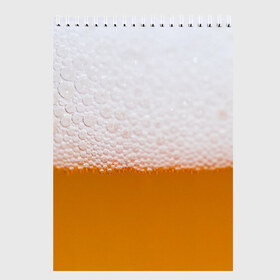 Скетчбук с принтом ТЕМАПИВО в Екатеринбурге, 100% бумага
 | 48 листов, плотность листов — 100 г/м2, плотность картонной обложки — 250 г/м2. Листы скреплены сверху удобной пружинной спиралью | Тематика изображения на принте: beer | бир | напитки | пенное
