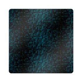 Магнит виниловый Квадрат с принтом КУБИЗМ в Екатеринбурге, полимерный материал с магнитным слоем | размер 9*9 см, закругленные углы | 3d | textures | tiles | геометрия | камуфляж | квадраты | кубики | неон | объемный | пиксели | тайлы | текстуры | тетрис | фон