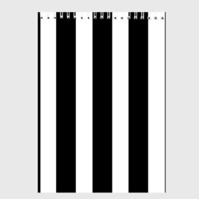 Скетчбук с принтом Полоска в Екатеринбурге, 100% бумага
 | 48 листов, плотность листов — 100 г/м2, плотность картонной обложки — 250 г/м2. Листы скреплены сверху удобной пружинной спиралью | goalkeeper | lines | prisoner | stripes | вратарь | заключённый | линии | полосы