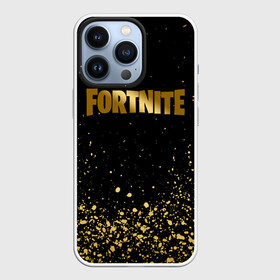 Чехол для iPhone 13 Pro с принтом FORTNITE GOLDEN | ФОРТНАЙТ ЗОЛОТО в Екатеринбурге,  |  | deadmau5 | fortnite | fortnite 2 | fortnite x маршмелло | ikonik | marshmello | ninja | ninja streamer | raven | travis scott | ворон | иконик | ниндзя | пили | рейвен | трэвис скотт | фортнайт