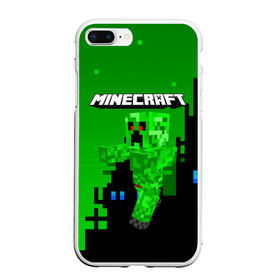 Чехол для iPhone 7Plus/8 Plus матовый с принтом Minecraft в Екатеринбурге, Силикон | Область печати: задняя сторона чехла, без боковых панелей | craft | game | mine | minecraft | minecraftmemories | pixel | tnt | twitter | блок | динамит | игра | красный блок | майнкрафт | маркус перссон | пиксель | ремесло | тротил | шахта