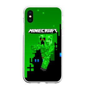 Чехол для iPhone XS Max матовый с принтом Minecraft в Екатеринбурге, Силикон | Область печати: задняя сторона чехла, без боковых панелей | craft | game | mine | minecraft | minecraftmemories | pixel | tnt | twitter | блок | динамит | игра | красный блок | майнкрафт | маркус перссон | пиксель | ремесло | тротил | шахта