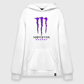 Худи SuperOversize хлопок с принтом MONSTER ENERGY в Екатеринбурге, 70% хлопок, 30% полиэстер, мягкий начес внутри | карман-кенгуру, эластичная резинка на манжетах и по нижней кромке, двухслойный капюшон
 | black monster | bmx | claw | cybersport | energy | monster | monster energy | moto | motocross | race | sport | киберспорт | когти | монстер энерджи | монстр | мото | мотокросс | ралли | скейтбординг | спорт | т | энергия