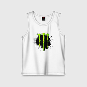 Детская майка хлопок с принтом MONSTER ENERGY в Екатеринбурге,  |  | black monster | bmx | claw | cybersport | energy | monster | monster energy | moto | motocross | race | sport | киберспорт | когти | монстер энерджи | монстр | мото | мотокросс | ралли | скейтбординг | спорт | т | энергия