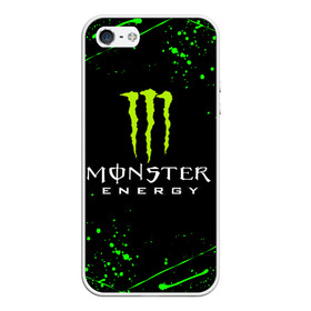 Чехол для iPhone 5/5S матовый с принтом MONSTER ENERGY в Екатеринбурге, Силикон | Область печати: задняя сторона чехла, без боковых панелей | black monster | bmx | claw | cybersport | energy | monster | monster energy | moto | motocross | race | sport | киберспорт | когти | монстер энерджи | монстр | мото | мотокросс | ралли | скейтбординг | спорт | т | энергия