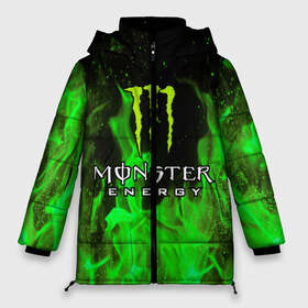 Женская зимняя куртка 3D с принтом MONSTER ENERGY в Екатеринбурге, верх — 100% полиэстер; подкладка — 100% полиэстер; утеплитель — 100% полиэстер | длина ниже бедра, силуэт Оверсайз. Есть воротник-стойка, отстегивающийся капюшон и ветрозащитная планка. 

Боковые карманы с листочкой на кнопках и внутренний карман на молнии | black monster | bmx | claw | cybersport | energy | monster | monster energy | moto | motocross | race | sport | киберспорт | когти | монстер энерджи | монстр | мото | мотокросс | ралли | скейтбординг | спорт | т | энергия