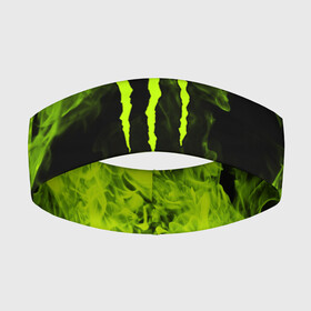 Повязка на голову 3D с принтом MONSTER ENERGY в Екатеринбурге,  |  | black monster | bmx | claw | cybersport | energy | monster | monster energy | moto | motocross | race | sport | киберспорт | когти | монстер энерджи | монстр | мото | мотокросс | ралли | скейтбординг | спорт | т | энергия