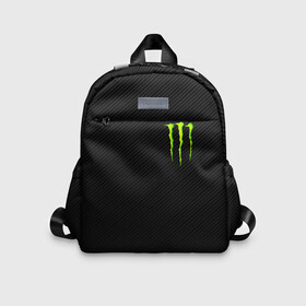 Детский рюкзак 3D с принтом MONSTER ENERGY в Екатеринбурге, 100% полиэстер | лямки с регулируемой длиной, сверху петелька, чтобы рюкзак можно было повесить на вешалку. Основное отделение закрывается на молнию, как и внешний карман. Внутри дополнительный карман. По бокам два дополнительных кармашка | black monster | bmx | claw | cybersport | energy | monster | monster energy | moto | motocross | race | sport | киберспорт | когти | монстер энерджи | монстр | мото | мотокросс | ралли | скейтбординг | спорт | т | энергия