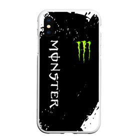 Чехол для iPhone XS Max матовый с принтом MONSTER ENERGY в Екатеринбурге, Силикон | Область печати: задняя сторона чехла, без боковых панелей | black monster | bmx | claw | cybersport | energy | monster | monster energy | moto | motocross | race | sport | киберспорт | когти | монстер энерджи | монстр | мото | мотокросс | ралли | скейтбординг | спорт | т | энергия