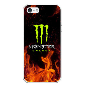 Чехол для iPhone 5/5S матовый с принтом MONSTER ENERGY в Екатеринбурге, Силикон | Область печати: задняя сторона чехла, без боковых панелей | black monster | bmx | claw | cybersport | energy | monster | monster energy | moto | motocross | race | sport | киберспорт | когти | монстер энерджи | монстр | мото | мотокросс | ралли | скейтбординг | спорт | т | энергия