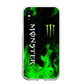 Чехол для iPhone XS Max матовый с принтом MONSTER ENERGY в Екатеринбурге, Силикон | Область печати: задняя сторона чехла, без боковых панелей | black monster | bmx | claw | cybersport | energy | monster | monster energy | moto | motocross | race | sport | киберспорт | когти | монстер энерджи | монстр | мото | мотокросс | ралли | скейтбординг | спорт | т | энергия