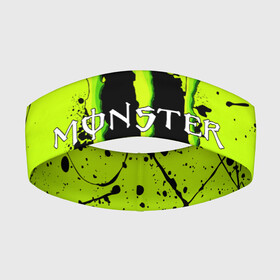 Повязка на голову 3D с принтом MONSTER ENERGY в Екатеринбурге,  |  | black monster | bmx | claw | cybersport | energy | monster | monster energy | moto | motocross | race | sport | киберспорт | когти | монстер энерджи | монстр | мото | мотокросс | ралли | скейтбординг | спорт | т | энергия