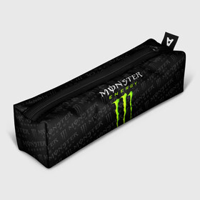 Пенал 3D с принтом MONSTER ENERGY в Екатеринбурге, 100% полиэстер | плотная ткань, застежка на молнии | black monster | bmx | claw | cybersport | energy | monster | monster energy | moto | motocross | race | sport | киберспорт | когти | монстер энерджи | монстр | мото | мотокросс | ралли | скейтбординг | спорт | т | энергия