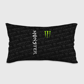 Подушка 3D антистресс с принтом MONSTER ENERGY  в Екатеринбурге, наволочка — 100% полиэстер, наполнитель — вспененный полистирол | состоит из подушки и наволочки на молнии | black monster | bmx | claw | cybersport | energy | monster | monster energy | moto | motocross | race | sport | киберспорт | когти | монстер энерджи | монстр | мото | мотокросс | ралли | скейтбординг | спорт | т | энергия