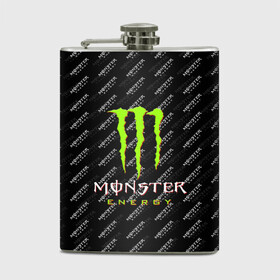 Фляга с принтом MONSTER ENERGY | МОНСТЕР ЭНЕРДЖИ (Z) в Екатеринбурге, металлический корпус | емкость 0,22 л, размер 125 х 94 мм. Виниловая наклейка запечатывается полностью | Тематика изображения на принте: black monster | bmx | claw | cybersport | energy | monster | monster energy | moto | motocross | race | sport | киберспорт | когти | монстер энерджи | монстр | мото | мотокросс | ралли | скейтбординг | спорт | т | энергия