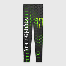 Леггинсы 3D с принтом MONSTER ENERGY  в Екатеринбурге, 80% полиэстер, 20% эластан | Эластичный пояс, зауженные к низу, низкая посадка | black monster | bmx | claw | cybersport | energy | monster | monster energy | moto | motocross | race | sport | киберспорт | когти | монстер энерджи | монстр | мото | мотокросс | ралли | скейтбординг | спорт | т | энергия