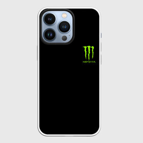Чехол для iPhone 13 Pro с принтом MONSTER ENERGY (+спина) (Z) в Екатеринбурге,  |  | Тематика изображения на принте: black monster | bmx | claw | cybersport | energy | monster | monster energy | moto | motocross | race | sport | киберспорт | когти | монстер энерджи | монстр | мото | мотокросс | ралли | скейтбординг | спорт | т | энергия