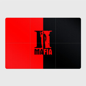 Магнитный плакат 3Х2 с принтом MAFIA 2 [9] в Екатеринбурге, Полимерный материал с магнитным слоем | 6 деталей размером 9*9 см | gun | mafia | гангстер | мафия