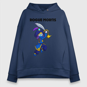 Женское худи Oversize хлопок с принтом ROGUE MORTIS BRAWL STARS в Екатеринбурге, френч-терри — 70% хлопок, 30% полиэстер. Мягкий теплый начес внутри —100% хлопок | боковые карманы, эластичные манжеты и нижняя кромка, капюшон на магнитной кнопке | bibi | brawl stars | coach mike | crow | gale | leon | leon shark | max | mecha crow | mortis | mr.p | phoenix | sally leon | sandy | spike | sprout | tara | unicorn | virus 8 bit | werewolf | ворон | оборотень