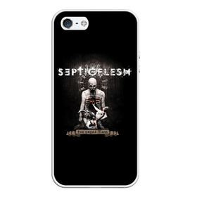 Чехол для iPhone 5/5S матовый с принтом Septicflesh в Екатеринбурге, Силикон | Область печати: задняя сторона чехла, без боковых панелей | septicflesh | арт | дэт дум метал | дэт метал | музыка | рок | симфоник метал