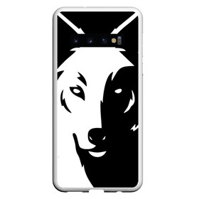 Чехол для Samsung Galaxy S10 с принтом Зверь в Екатеринбурге, Силикон | Область печати: задняя сторона чехла, без боковых панелей | арт | волк | вольф | всю | геометрия | голова | граффити | дикие | добрые | дог | животные | зверь | злая | злые | картинка | лис | лиса | лого | на | опасный | пасть | рисунок | собака | текстуры | фокс | фон