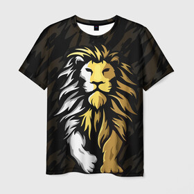 Мужская футболка 3D с принтом Зверь в Екатеринбурге, 100% полиэфир | прямой крой, круглый вырез горловины, длина до линии бедер | большой | всю | геометрия | гепард | голова | граффити | дикие | добрые | животные | зверь | злые | картинка | кот | кошка | лев | леопард | лого | на | опасный | пантера | пасть | сердитый | текстуры | тигр
