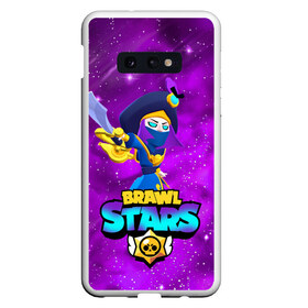 Чехол для Samsung S10E с принтом Rogue Mortis Brawl Stars в Екатеринбурге, Силикон | Область печати: задняя сторона чехла, без боковых панелей | Тематика изображения на принте: brawl | brawlers | crow | gale | leon | max | rogue | sally | spike | sprout | stars | tropic | wolf | бравл | волк | ворон | джин | лев | леон | макс | мортис | салли | спраут | старс | тигр