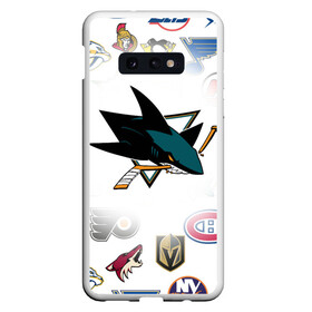 Чехол для Samsung S10E с принтом San Jose Sharks (Z) в Екатеринбурге, Силикон | Область печати: задняя сторона чехла, без боковых панелей | anaheim ducks | arizona coyotes | boston bruins | buffalo sabres | calgary flames | canadiens de montreal | carolina hurricanes | chicago blackhawks | colorado avalanche | columbus blue jackets | dallas stars | detroit red wings | edmonton oil | hockey | 