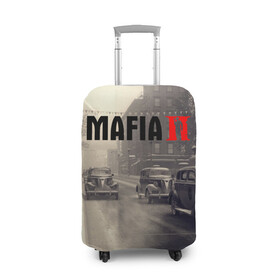 Чехол для чемодана 3D с принтом Mafia II:Definitive Edition(Z) в Екатеринбурге, 86% полиэфир, 14% спандекс | двустороннее нанесение принта, прорези для ручек и колес | definitive edition | mafia | mafia ii | вито скалетта | генри томасино | джо барбаро | игра | лео галанте | мафия | мафия 2 | томас анджело | франческа | фрэнк винчи | шутер | эдди скарпа