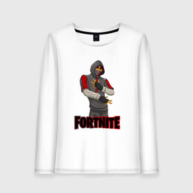 Женский лонгслив хлопок с принтом IKONIK в Екатеринбурге, 100% хлопок |  | art ikonik | fortnight season 8 | fortnite | fortnite guy | fortnite ikonik | fortniteguy | ikonik | арт иконик | иконик | фортнайт | фортнайт 8 сезон | фортнайт гай