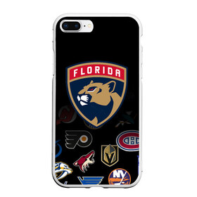 Чехол для iPhone 7Plus/8 Plus матовый с принтом NHL Florida Panthers (Z) в Екатеринбурге, Силикон | Область печати: задняя сторона чехла, без боковых панелей | anaheim ducks | arizona coyotes | boston bruins | buffalo sabres | calgary flames | canadiens de montreal | chicago blackhawks | colorado | florida panthers | hockey | nhl | нхл | паттерн | спорт | хоккей