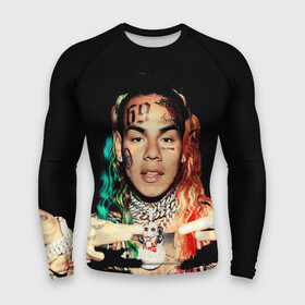 Мужской рашгард 3D с принтом 6IX9INE в Екатеринбурге,  |  | 6ix9ine | gooba | hernandez | tekashi