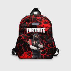 Детский рюкзак 3D с принтом Fortnite Ikonik. в Екатеринбурге, 100% полиэстер | лямки с регулируемой длиной, сверху петелька, чтобы рюкзак можно было повесить на вешалку. Основное отделение закрывается на молнию, как и внешний карман. Внутри дополнительный карман. По бокам два дополнительных кармашка | Тематика изображения на принте: archetype | fortnite | fortnite 2 | fortnite x | ikonik | marshmello | raven | архетип | ворон | иконик | маршмелло | фортнайт | фортнайт 2 | фортнайт глава 2