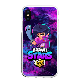 Чехол для iPhone XS Max матовый с принтом BRAWL STARS BIBI в Екатеринбурге, Силикон | Область печати: задняя сторона чехла, без боковых панелей | bibi | brawl stars | coach mike | crow | gale | leon | leon shark | max | mecha crow | mortis | mr.p | phoenix | sally leon | sandy | spike | sprout | tara | unicorn | virus 8 bit | werewolf | ворон | оборотень