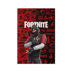 Обложка для паспорта матовая кожа с принтом FORTNITE x IKONIK в Екатеринбурге, натуральная матовая кожа | размер 19,3 х 13,7 см; прозрачные пластиковые крепления | deadmau5 | fortnite | fortnite 2 | fortnite x маршмелло | ikonik | marshmello | ninja | ninja streamer | raven | travis scott | ворон | иконик | ниндзя | пили | рейвен | трэвис скотт | фортнайт