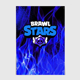 Постер с принтом BRAWL STARS в Екатеринбурге, 100% бумага
 | бумага, плотность 150 мг. Матовая, но за счет высокого коэффициента гладкости имеет небольшой блеск и дает на свету блики, но в отличии от глянцевой бумаги не покрыта лаком | 8 bit | barley | brawl stars | brock | bull | colt | crow | dynamike | fire | frank | jessie | leon | nita | барли | бравл старс | брок | булл | ворон | джесси | динамайк | кольт | леон | огонь | фрэнк