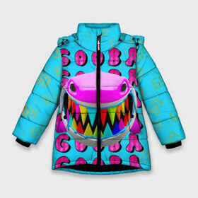 Зимняя куртка для девочек 3D с принтом 6IX9INE- GOOBA в Екатеринбурге, ткань верха — 100% полиэстер; подклад — 100% полиэстер, утеплитель — 100% полиэстер. | длина ниже бедра, удлиненная спинка, воротник стойка и отстегивающийся капюшон. Есть боковые карманы с листочкой на кнопках, утяжки по низу изделия и внутренний карман на молнии. 

Предусмотрены светоотражающий принт на спинке, радужный светоотражающий элемент на пуллере молнии и на резинке для утяжки. | 6ix9ine | 6ix9ine  gooba | gooba | акула | сикснайн | сиксти найн | сиксти найн репер | такаши | текаши | текаши сикснайн