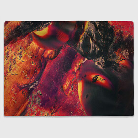 Плед 3D с принтом Abstract magma в Екатеринбурге, 100% полиэстер | закругленные углы, все края обработаны. Ткань не мнется и не растягивается | abstract | art | digital | fire | flame | lava | magma | textures | абстракция | арт | лава | магма | огонь | пламя | текстуры | фон | цифровой