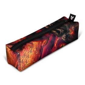 Пенал 3D с принтом Abstract magma в Екатеринбурге, 100% полиэстер | плотная ткань, застежка на молнии | abstract | art | digital | fire | flame | lava | magma | textures | абстракция | арт | лава | магма | огонь | пламя | текстуры | фон | цифровой